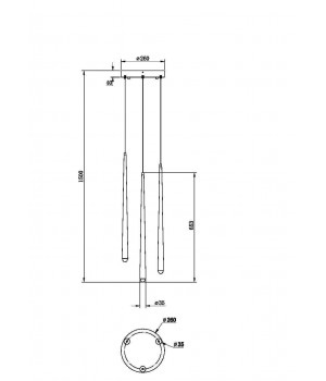 Подвесной светильник Maytoni MOD132PL-L36BSK1-foto2