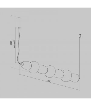 Подвесной светильник Maytoni MOD267PL-L42CH3K-foto6