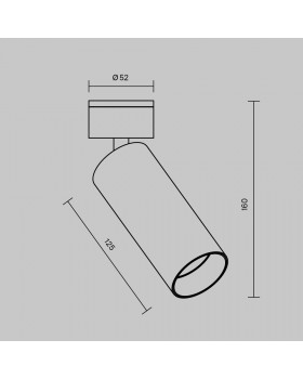 Потолочный светильник Technical C055CL-L12W4K-W-BS-foto11