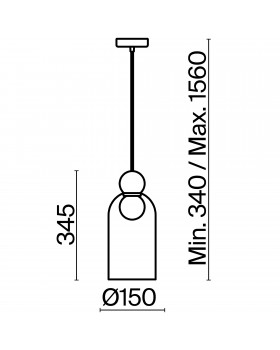 Подвесной светильник Freya FR5220PL-01G-foto14