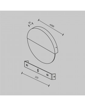 Настенный светильник (бра) Maytoni MOD320WL-L6BS3K1-foto5