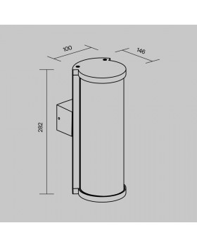 Настенный светильник (бра) Outdoor O451WL-01GF-foto8