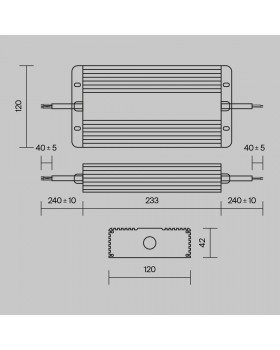 Источник напряжения Technical PSL008-400W-48V-IP67-foto6