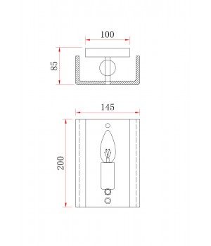 Настенный светильник (бра) Freya FR5190WL-01BS2-foto2