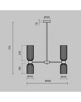 Подвесной светильник Maytoni MOD302PL-10W-foto6