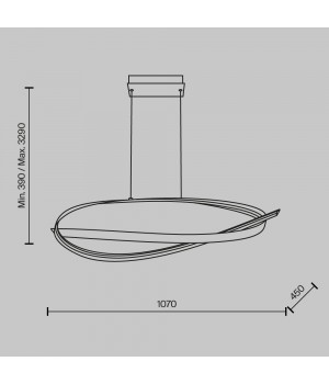 Подвесной светильник Maytoni MOD283PL-L40BS3K-foto6