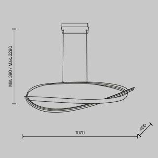 Подвесной светильник Maytoni MOD283PL-L40BS3K-foto6