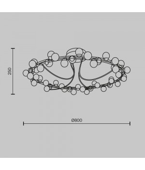 Потолочный светильник Maytoni MOD081CL-L48G3K-foto5