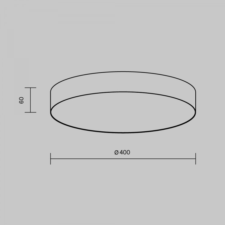 Потолочный светильник Technical C032CL-45W3K-RD-W