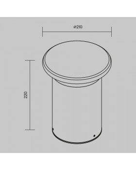 Ландшафтный светильник Outdoor O460FL-L10GF3K-foto8