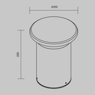Ландшафтный светильник Outdoor O460FL-L10GF3K-foto8