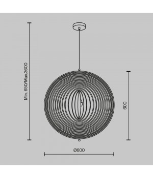 Подвесной светильник Maytoni MOD197PL-01W2-foto3