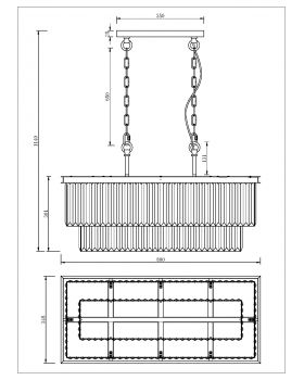 Подвесной светильник Maytoni MOD085PL-08BS-foto2