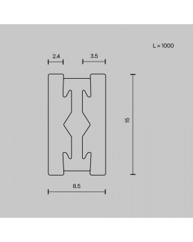 Шинопровод накладной/подвесной Technical TRX154-111B-foto7
