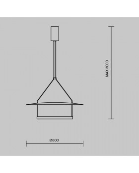 Подвесной светильник Maytoni MOD280PL-L30B3K-foto3