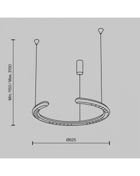 Подвесной светильник Maytoni MOD276PL-L20W3K-foto6