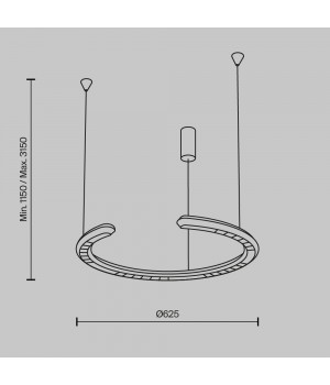Подвесной светильник Maytoni MOD276PL-L20W3K-foto6