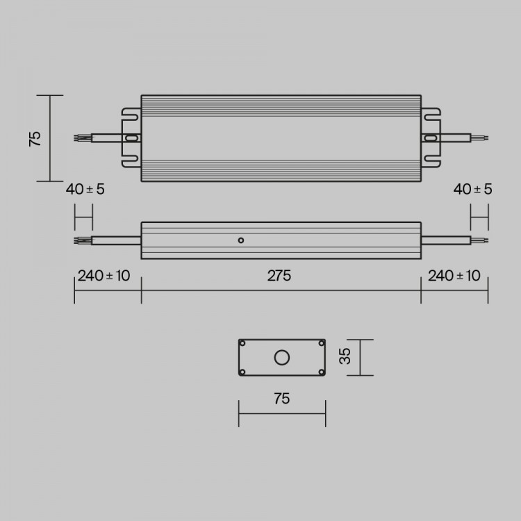 Блок питания Technical PSL008-300W-48V-IP67