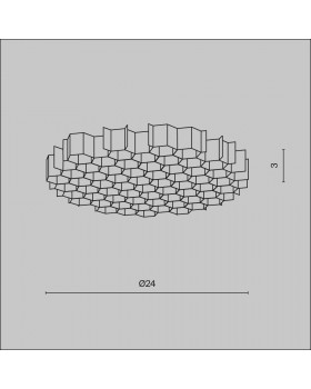 Комплектующие для светильника Technical HoneyComb-D24-foto4