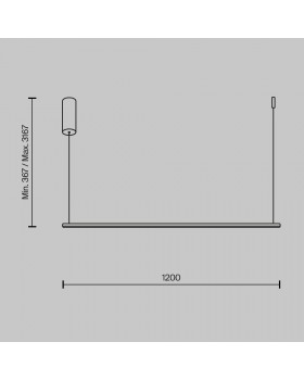 Подвесной светильник Maytoni MOD246PL-L24BK-foto5
