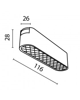 Трековый светильник Technical TR084-1-6W3K-B-foto4