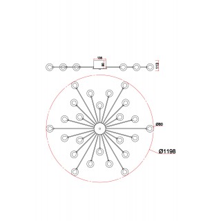 Потолочный светильник Freya FR5242CL-24BS1-foto6