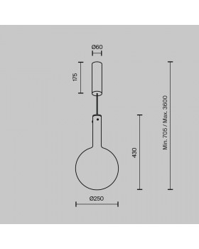 Подвесной светильник Maytoni MOD182PL-L6B3K-foto7