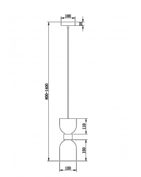 Подвесной светильник Freya FR5203PL-01CH1-foto9