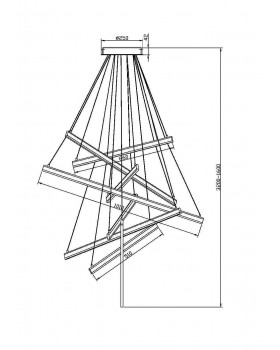 Подвесной светильник Maytoni MOD016PL-L96GK-foto7