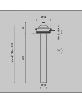 Встраиваемый светильник Technical C140TRS-L300-7W4K-W-foto6