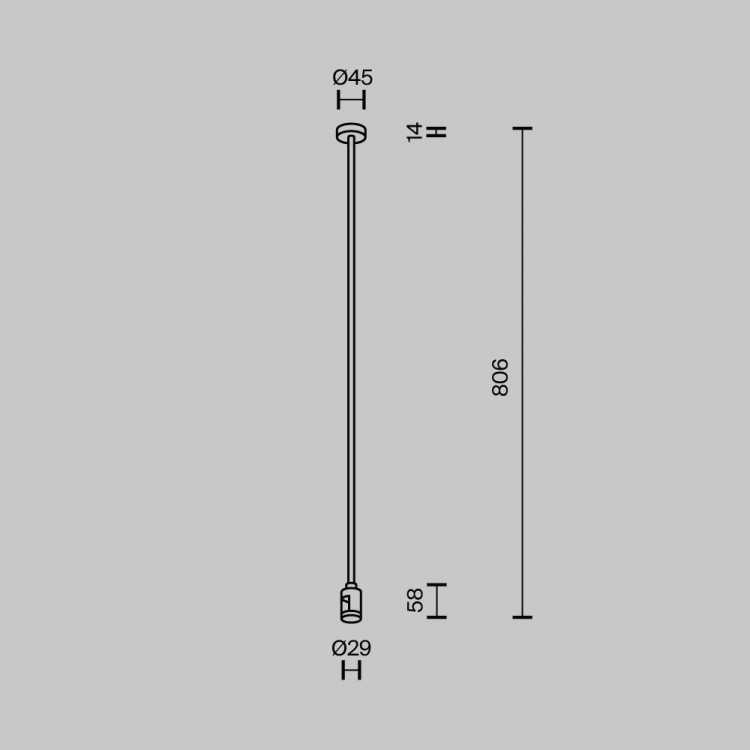 Комплектующие для трековой системы Technical TRA159С-SL1-B