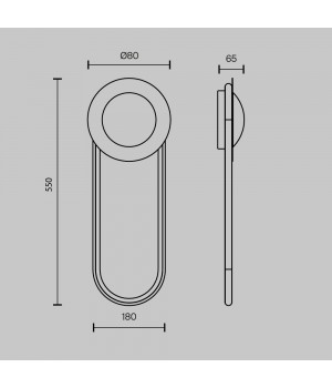 Настенный светильник (бра) Maytoni MOD357WL-L16BS3K1-foto6