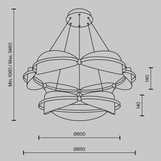 Подвесной светильник Maytoni MOD281PL-L80BS3K-foto6