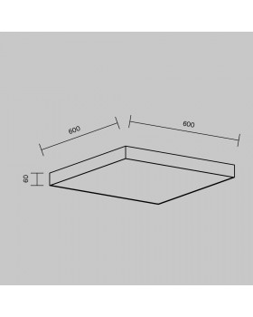 Потолочный светильник Technical C032CL-90W4K-SQ-B-foto7