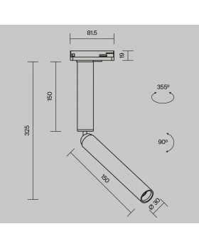 Трековый светильник Technical TR142-1-6W4K-B-foto12