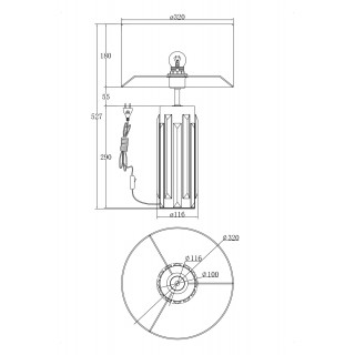 Настольный светильник Maytoni MOD304TL-01G-foto7