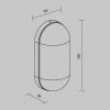 Настенный светильник (бра) Outdoor O449WL-01GF