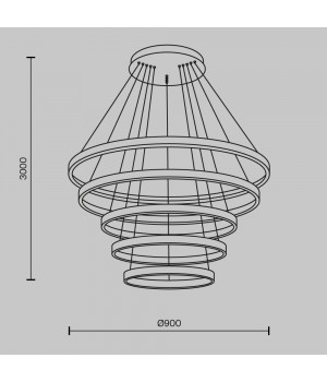 Подвесной светильник Maytoni MOD058PL-L200BSK-foto11