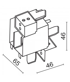 Комплектующие для встраиваемой трековой системы Technical TRA084CT-12W-foto6