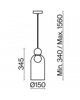 Подвесной светильник Freya FR5220PL-01CH-foto3