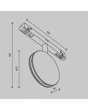 Трековый светильник Technical TR090-4-6W-DS-B-foto7