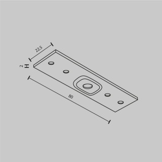Комплектующие для накладной трековой системы Technical TRA034C-21W-foto6