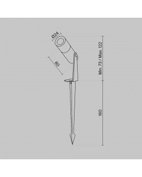 Ландшафтный светильник Outdoor O050FL-L2W3K-foto9