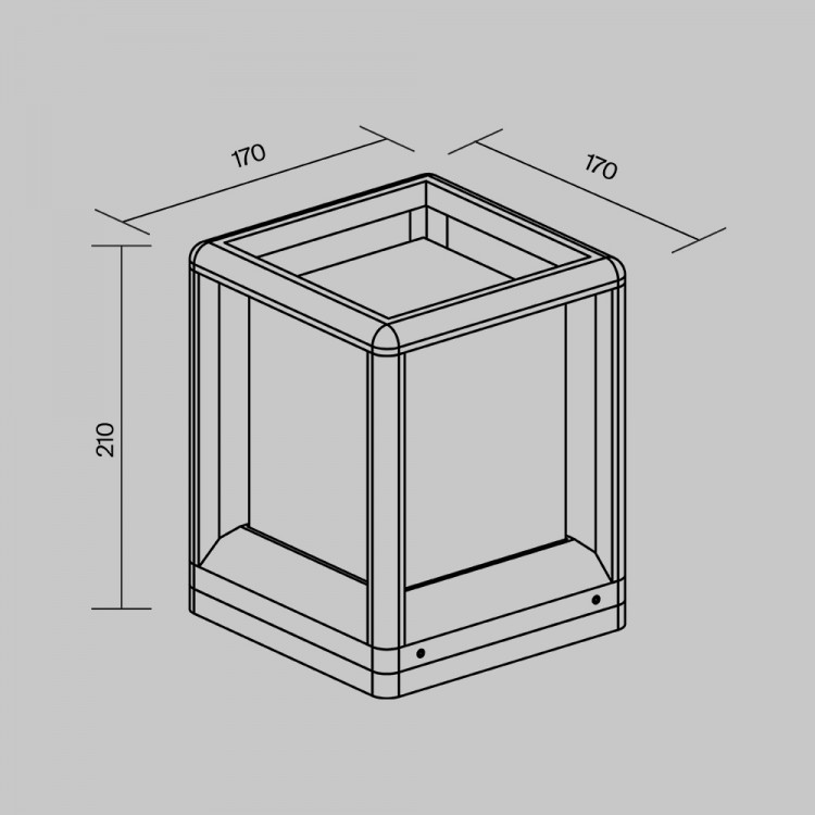 Ландшафтный светильник Outdoor O455FL-01GF1