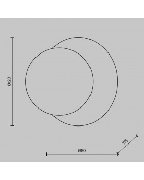 Настенный светильник (бра) Maytoni MOD331WL-L3BS3K-foto6