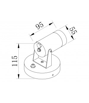 Настенный светильник (бра) Outdoor O025WL-01B-foto2