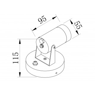 Настенный светильник (бра) Outdoor O025WL-01B-foto10