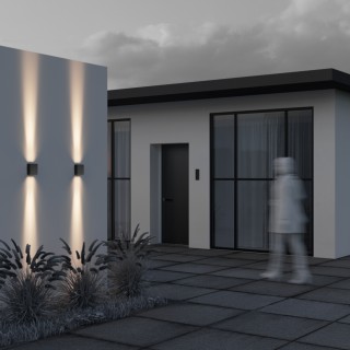 Настенный светильник (бра) Outdoor O570WL-L20B3K-foto5