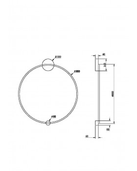 Настенный светильник (бра) Maytoni MOD005WL-L46BSK-foto2