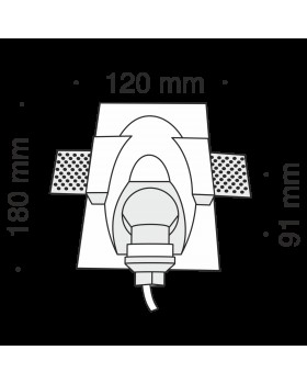 Встраиваемый светильник Technical DL012-1-01W-foto3
